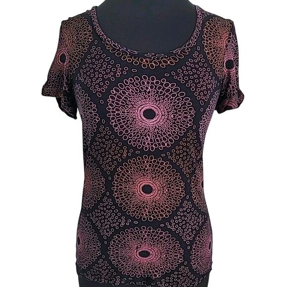 Gothic Alternative Black Red Graphic T-Shirt Women’s Small Vintage Grunge EUC - Picture 2 of 8